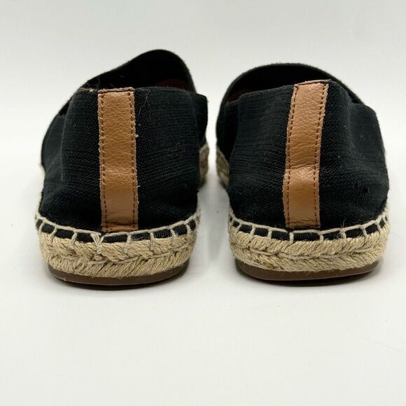 Vionic Valeri Black Espadrille Canvas Slip-On Shoes - Women’s US 9 / EU 41 - Picture 3 of 12